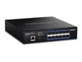 Miniatyrbild 3 av 5: TRENDnet TL2-F7120 - Switch - Administrerad - 12 x 10 Gigabit SFP+ - rackmonterbar - TAA-kompatibel