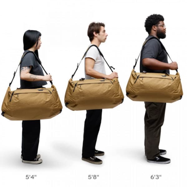 Peak Design Travel Duffel 50L - duffelväska, sandbrun