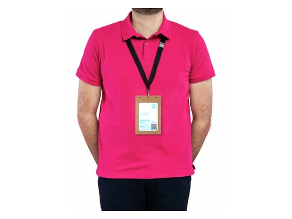 Avery 4839XL, Badge, Portrait, Cardboard, White, A6, 105 mm