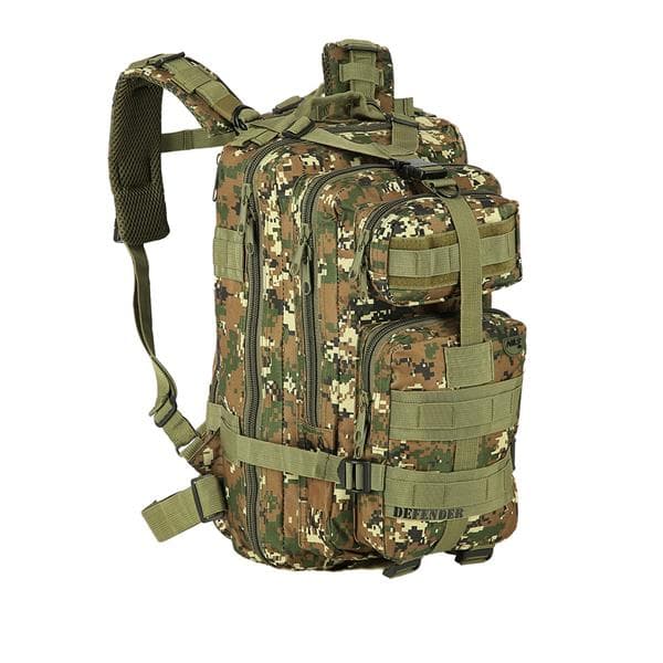 CBT7204 GRÖN CAMO DEFENDER RYGGSÄCK NILS CAMP