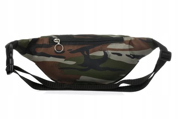 Höftväska, rymlig, unisex, cordura