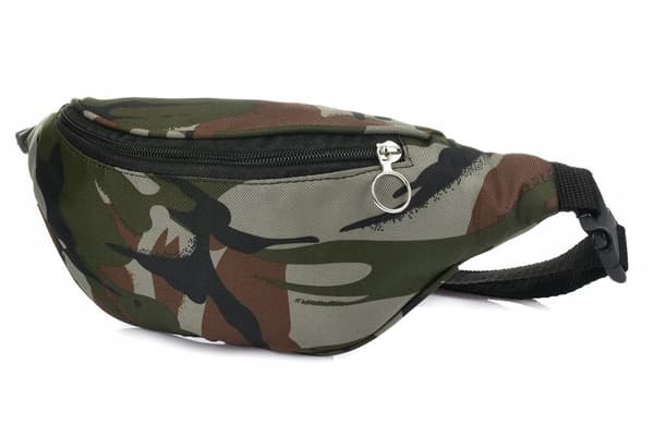 Höftväska, rymlig, unisex, cordura