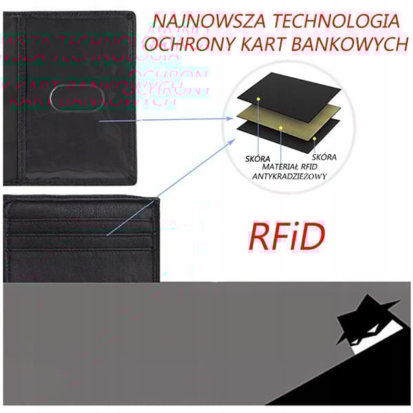 Plånbokslåda med patchwork i läder för kvinnor LÄDER stor RFiD