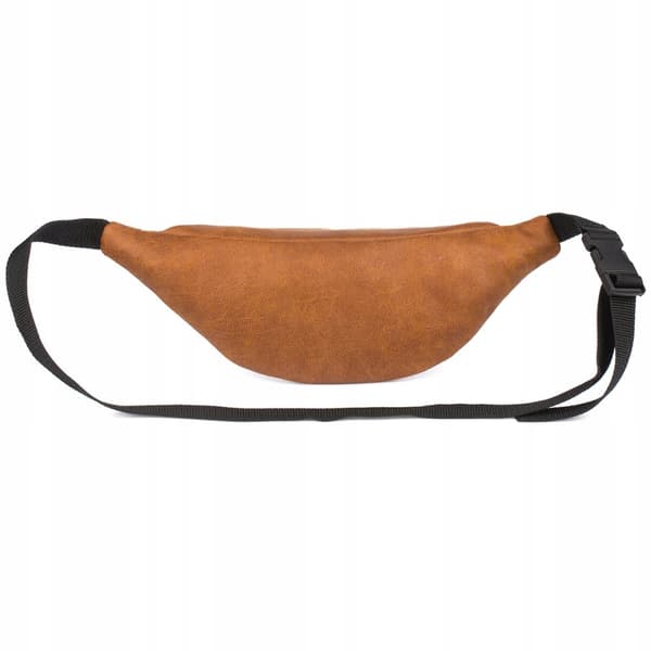 Midjeväska för män, justerbar midjeväska, eko-nubuckläder, elegant