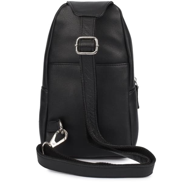 Läderryggsäck midjeväska crossbody-väska modern väska med 2 fack