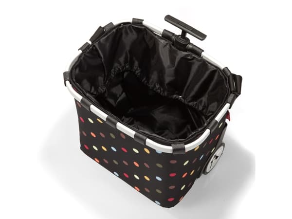 Reisenthel ?arrycruiser, Toteväska, Svart, Multifärg, Gjuten aluminium, Polyester, Mönstrad, 2 hjul, 40 l