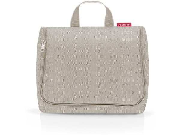 Reisenthel WO6049, Toalettveske, Polyester, Sand, Monokromatisk, Glidelås, 7 lommer
