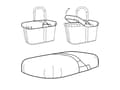 Miniatyrbilde 3 av 3: Reisenthel BP7003, Sort, Polyester, Monokromatisk, 485 mm, 285 mm, 65 mm