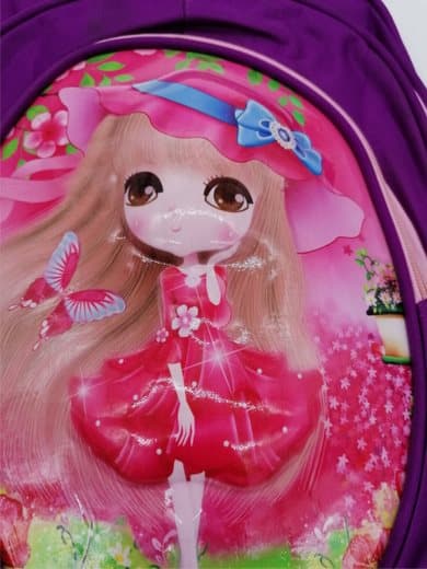 Childrens Bag Gorgeous Girl 3D  Purple