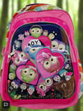 Miniatyrbild 3 av 11: Children's Bag Cute Owls 3D Pink