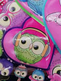 Miniatyrbild 7 av 11: Children's Bag Cute Owls 3D Pink