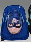 Miniatyrbild 4 av 11: Marvel Captain America 3D Childrens Bag Blue
