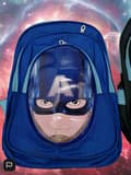 Miniatyrbild 1 av 11: Marvel Captain America 3D Childrens Bag Blue