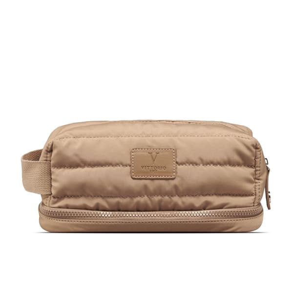 Vittiorio - Mens Toiletry Bag - Coffee