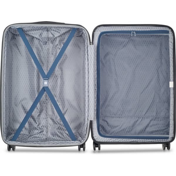 Delsey Air Armour Expanderbar 77 cm resväska, blå