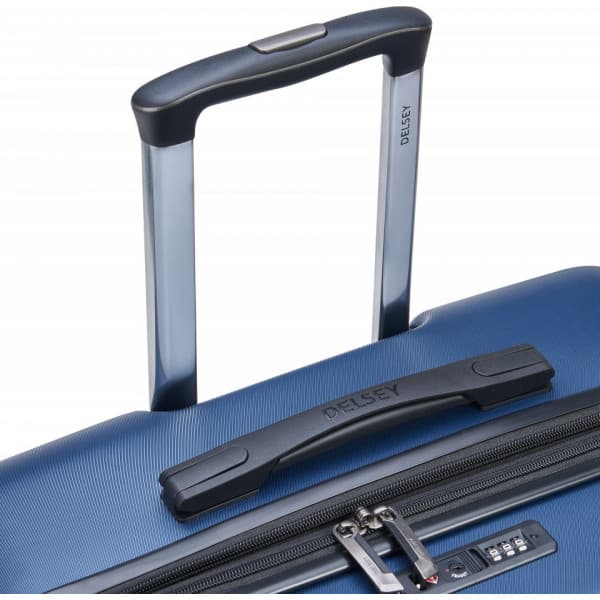 Delsey Air Armour Expanderbar 77 cm resväska, blå