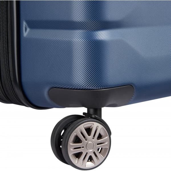 Delsey Air Armour Expanderbar 77 cm resväska, blå