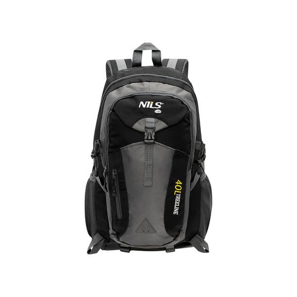 NC1733 TREELINE BLACK 40L NILS CAMP REJSERYGSÆK