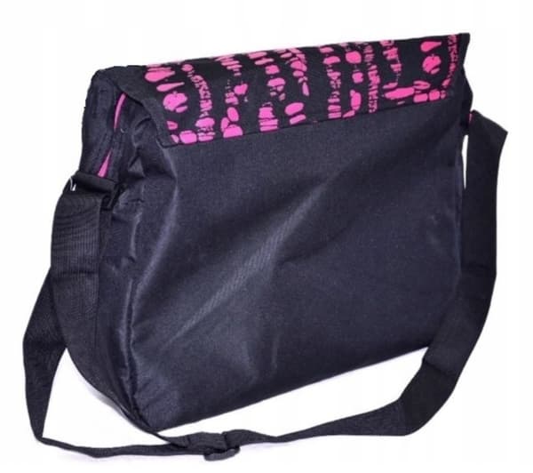 MONSTER HIGH A4 SKOLVÄSKA MED AXELFÄRG