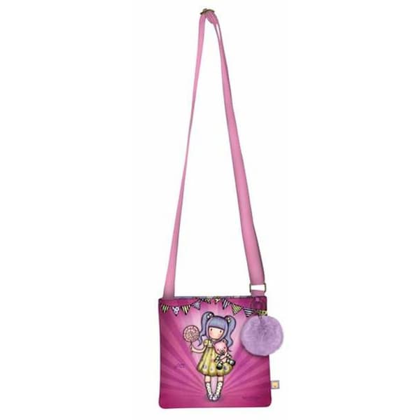 Shoulder Bag Gorjuss First prize Lilac 21 x 20 x 1,5 cm