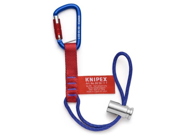 Knipex 00 50 13 T BK, 6 kg, Blå, Rød, 85 mm, 186 mm, 2,7 cm, 13 g