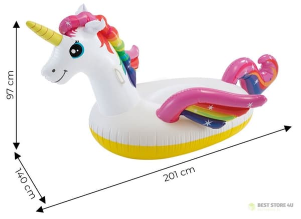 Intex 57561 Island Unicorn luftmadras