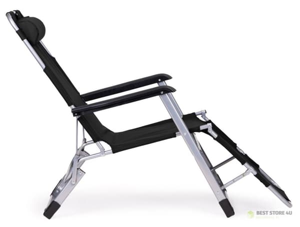 Liggestol have strandstol foldbar 2-i-1 liggestol sort MultiGarden