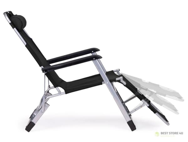 Liggestol have strandstol foldbar 2-i-1 liggestol sort MultiGarden