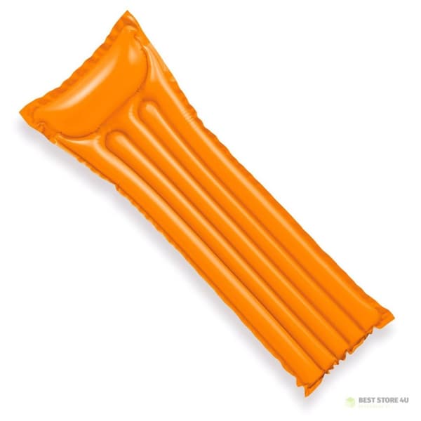 Ilmatäytteinen uimapatja 183x69 cm - oranssi 59703 INTEX