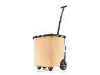 Reisenthel carrycruiser, Rullekoffert, Beige, Aluminium, Polyester, Mønster, 40 l, 420 mm
