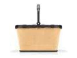 Reisenthel carrybag, Shopping basket, Beige, Black, Aluminium, Polyester, 22 L, 480 mm, 280 mm