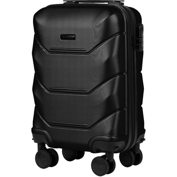 WINGS PEACOCK 3.0 liten kabinväska XS – ABS 28 L med kodlås och avtagbara hjul