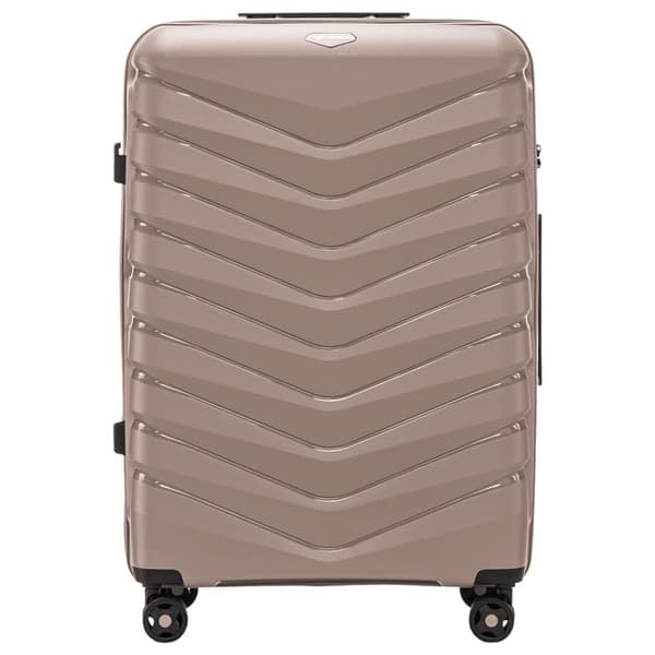 WINGS polypropen bagageset – 3 hårda väskor