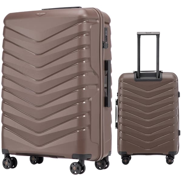 WINGS PHOENIX 28" suuri matkalaukku – TSA-lukko ja 360° pyörät, polypropeeni