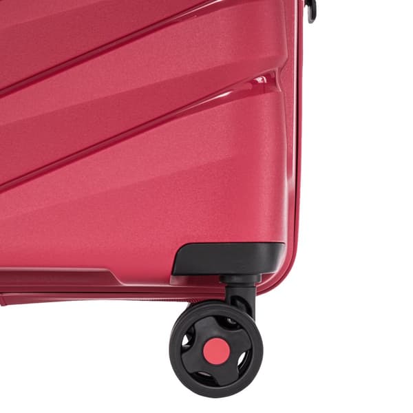 WINGS PHOENIX 24" mellemstor kuffert – TSA-lås og 360° hjul i polypropylen