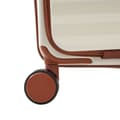 Miniatyrbild 4 av 5: Tredelat bagageset – Innovativ design med frontöppning + vikbara mugghållare, ABS-material, TSA-lås, 360° hjul