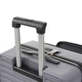 Miniatyrbild 4 av 6: Tredelat bagageset – Innovativ design med frontöppning + vikbara mugghållare, ABS-material, TSA-lås, 360° hjul