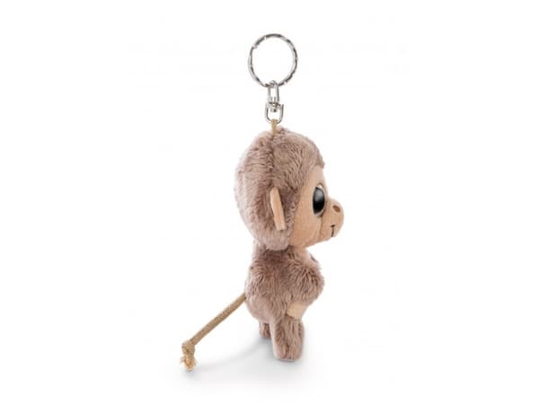 NICI Affe Hobson, Nyckelring, Beige, Brun, Fiber, Metall, Plysch, Polyester, Figur, 3 År, En per förpackning