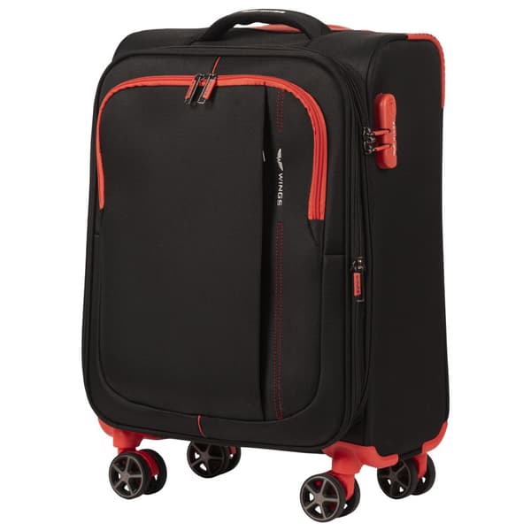 Mjuk kabinväska AVOCENT Wings 19" SVART / ORANGE