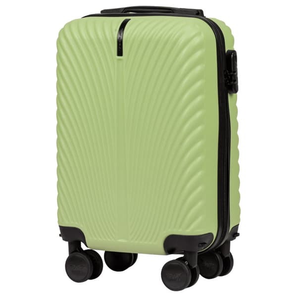 WINGS SWAN 18" lille kabinekuffert - pistaciegrøn, 28L, ABS+ materiale