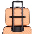Miniatyrbild 7 av 10: Wings SWAN 20" Hardshell-handbagage, gult - säkert och lätt
