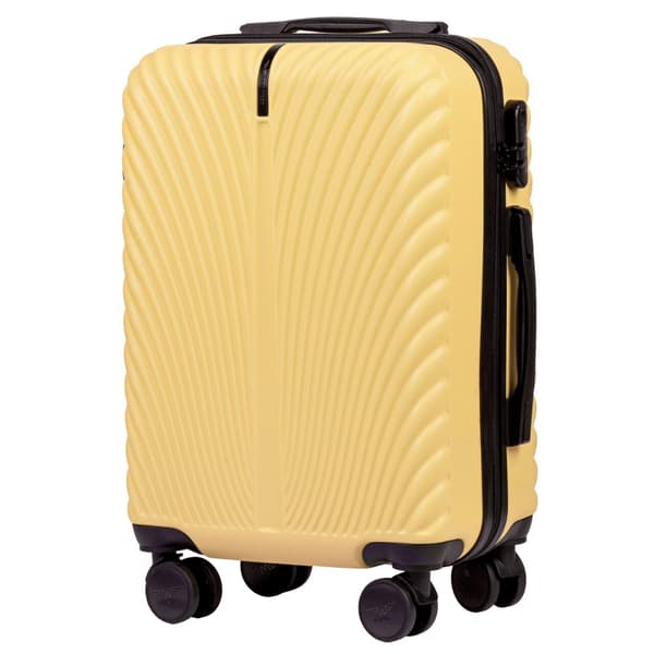 Wings SWAN 20" Hardshell-handbagage, gult - säkert och lätt