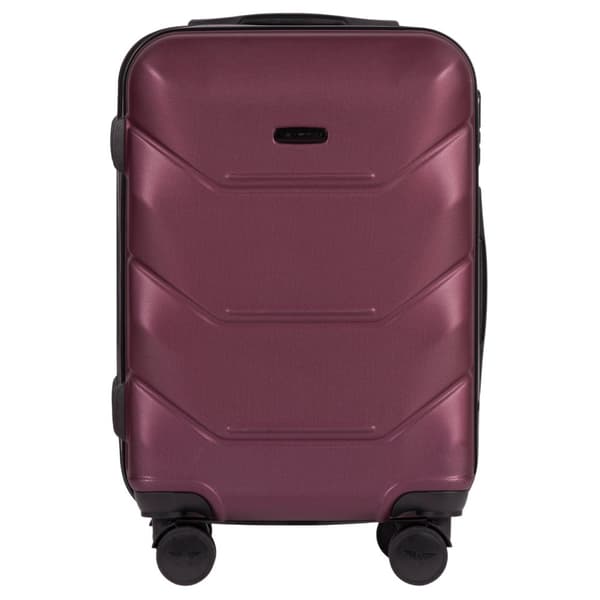 Wings Peacock 3.0 käsimatkatavara 20" Burgundinpunainen ABS+ -pyörä lukolla