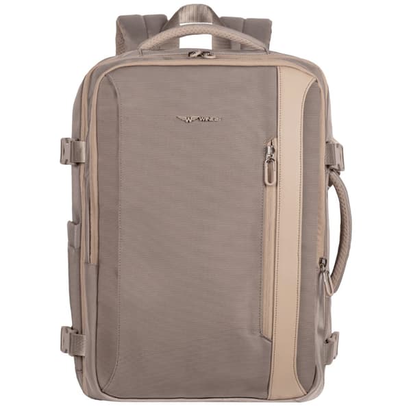 WINGS SKYLARK multifunktionell ryggsäck för kvinnor, förlängd, beige