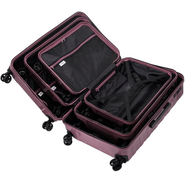 Wings CRAKE 3-pack Resväskor (S/M/L) – Polykarbonat med TSA och 360° hjul