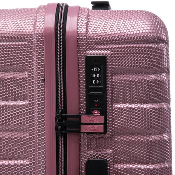Wings CRAKE 3-pack Resväskor (S/M/L) – Polykarbonat med TSA och 360° hjul