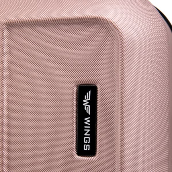 WINGS HARRIER käsimatkalaukku S – 20" kevyt ABS+ laukku koodilukolla ja pyörillä, täydellinen lentomatkoihin