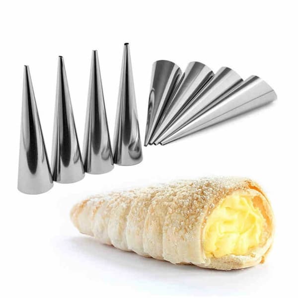 Bageform Kegle i Rustfrit Stål - Large