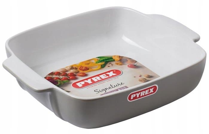 Keramisk ugnsform - Signatur Pyrex grå 2,1 L 22 cm x 22 cm