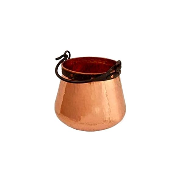 Kobber gruekedel 10 L